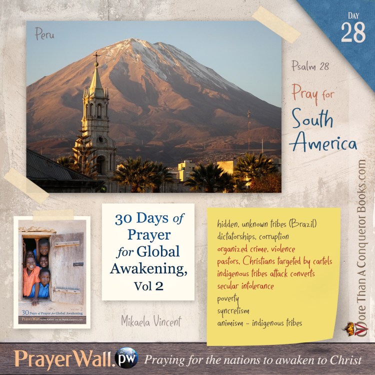 Day 28: South&nbsp;America