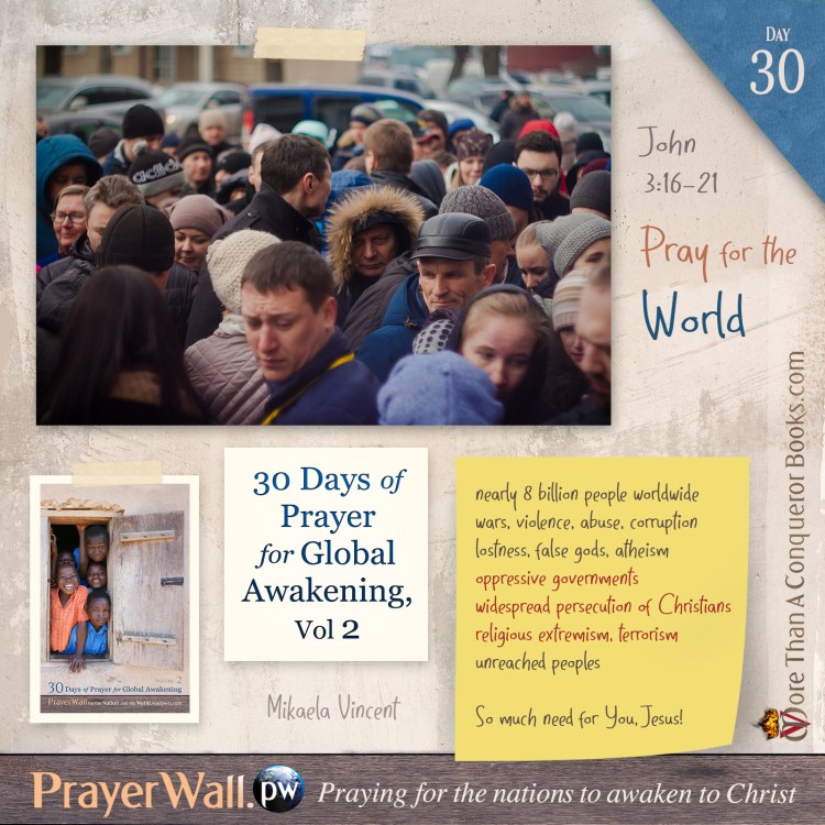 Day 30: The&nbsp;World