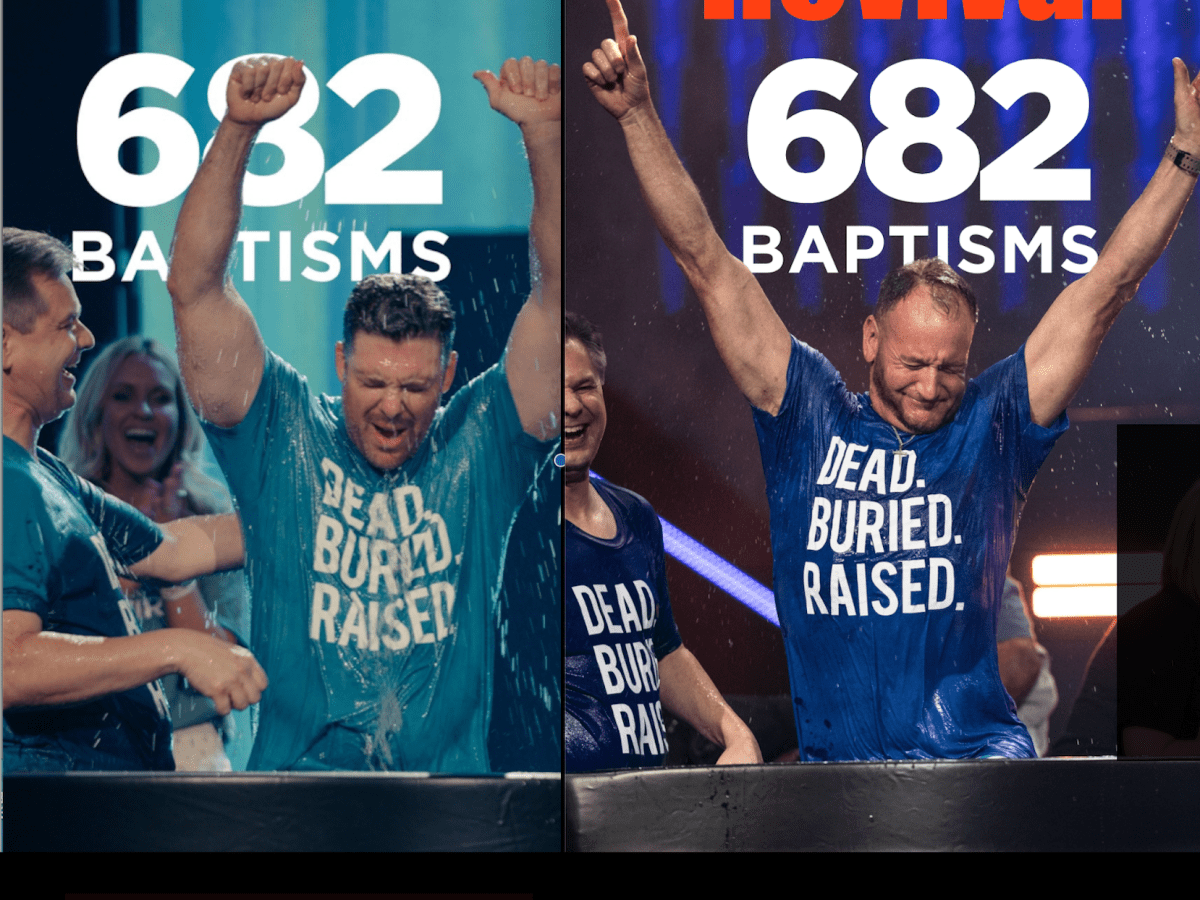 “Hurricane of Grace” – Texas Church Baptizes 682 in Two&nbsp;Days