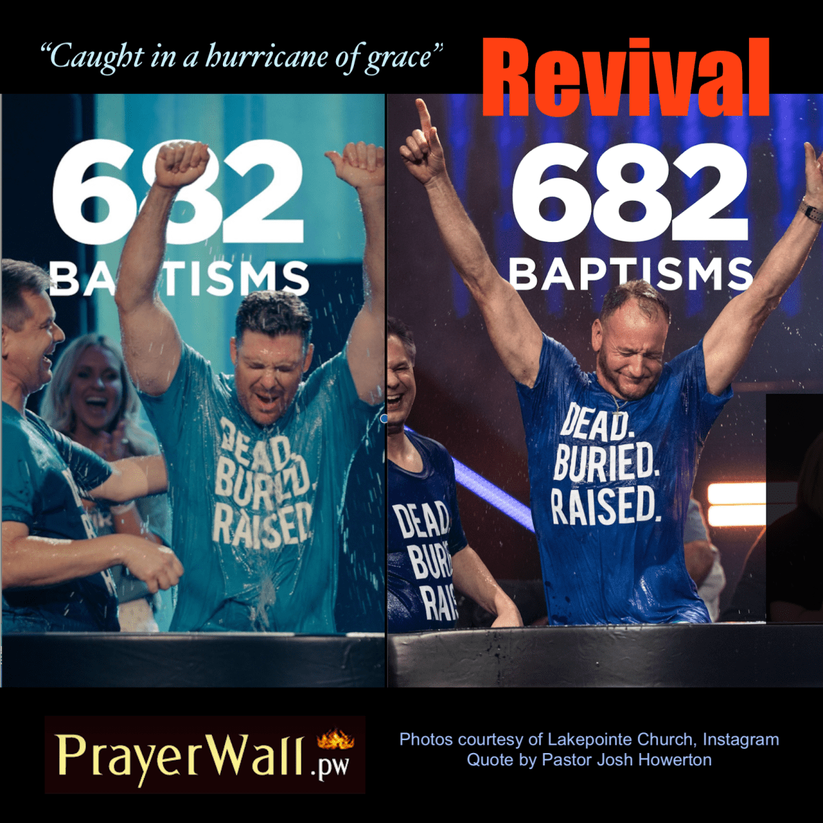 “Hurricane of Grace” – Texas Church Baptizes 682 in Two&nbsp;Days