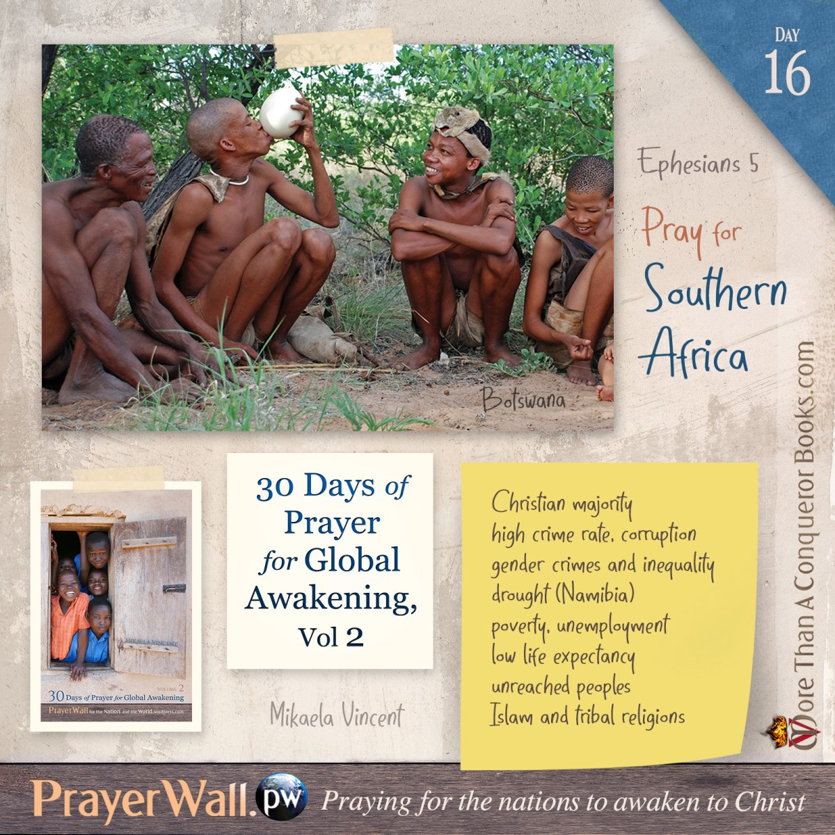 Day 16: Southern&nbsp;Africa